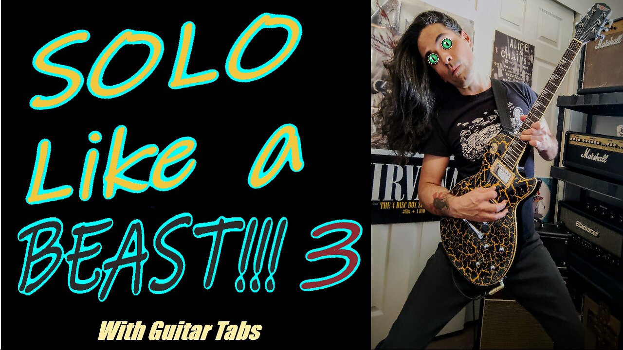 Solo like a BEAST 3. LEARN this, IMPROVE, and SHRED on!