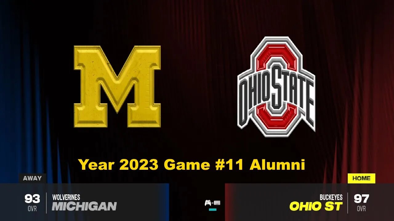 CFB 24 Michigan Wolverines Vs Ohio State Year 2023 Alumni