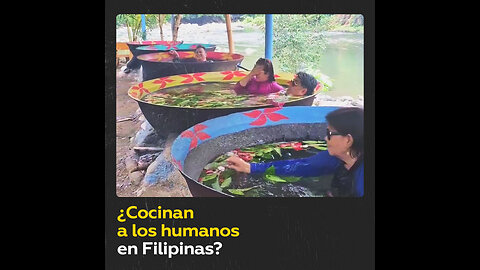 ‘Cocerse’ en cubas tradicionales para relajarse en Filipinas