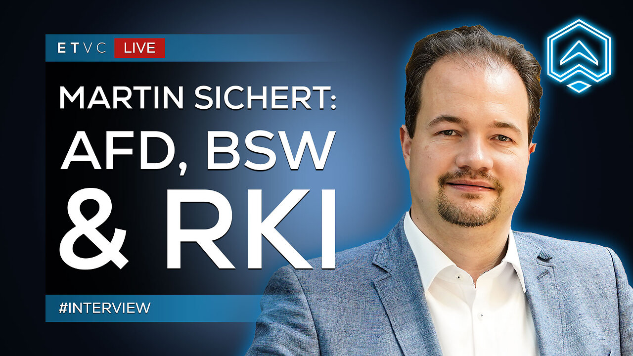 🟥 LIVE | MARTIN SICHERT - AfD Wahlkampf, BSW-Sorgen & RKI-Lügen | #INTERVIEW