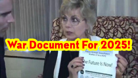 Don't Miss!! War Document From July 2001 For Depopulation By 2025!.