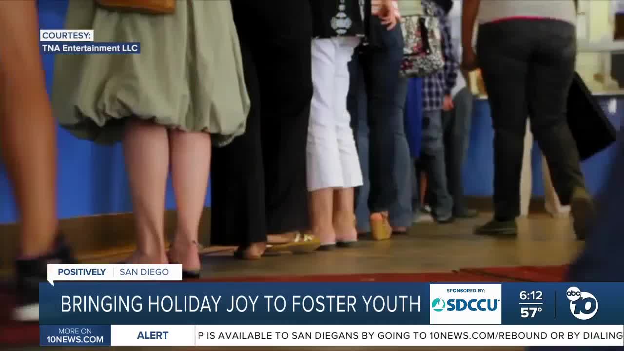 Bringing holiday cheer to San Diego's foster youth