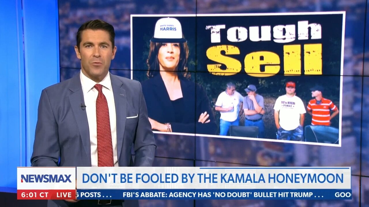 Rob Schmitt: Dont be fooled by the Kamala Honeymoon