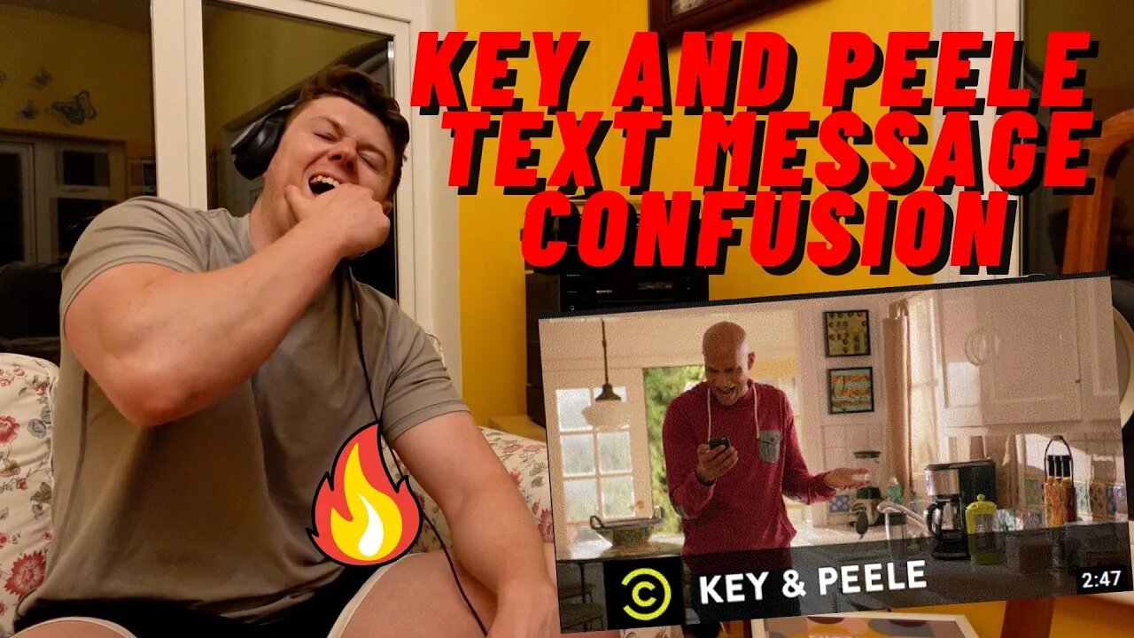 FIRST TIME WATCHING KEY AND PEELE - TEXT MESSAGE CONFUSION((IRISH GUY REACTION!!))