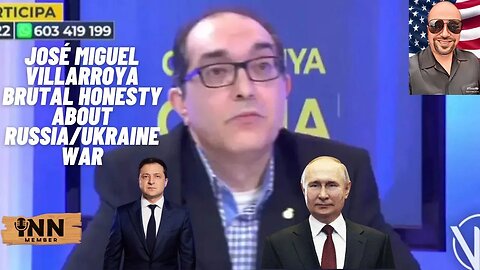 José Miguel Villarroya Brutal honesty about Russia/Ukraine war | #RussiaUkraineWar