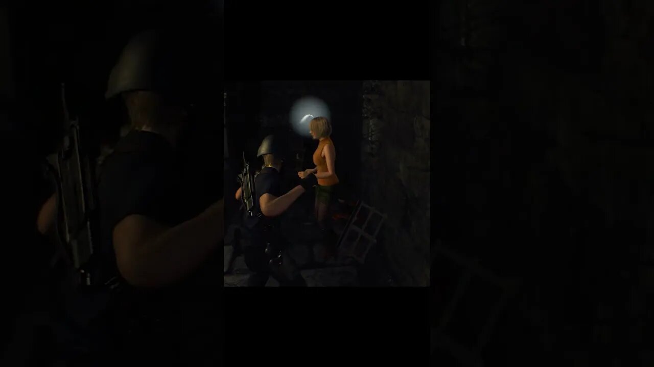 Throwing a Golden Egg at Ashley | Resident Evil 4