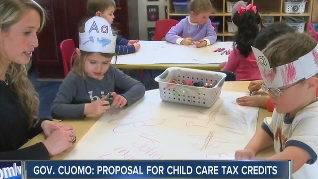 Gov. Cuomo: proposal for child care tax credits