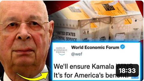 WEF Insider Reveals 30 Million Fake Ballots Ready To Be Injected on Election Night