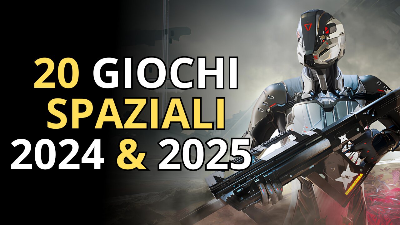 TOP 20 Videogiochi SPAZIALI 2024 & 2025