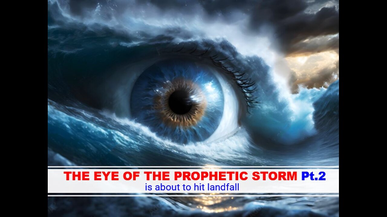 10/05/24 THE EYE OF THE STORM "is about to hit landfall" Pt.2 By Evangelist Benton Callwood