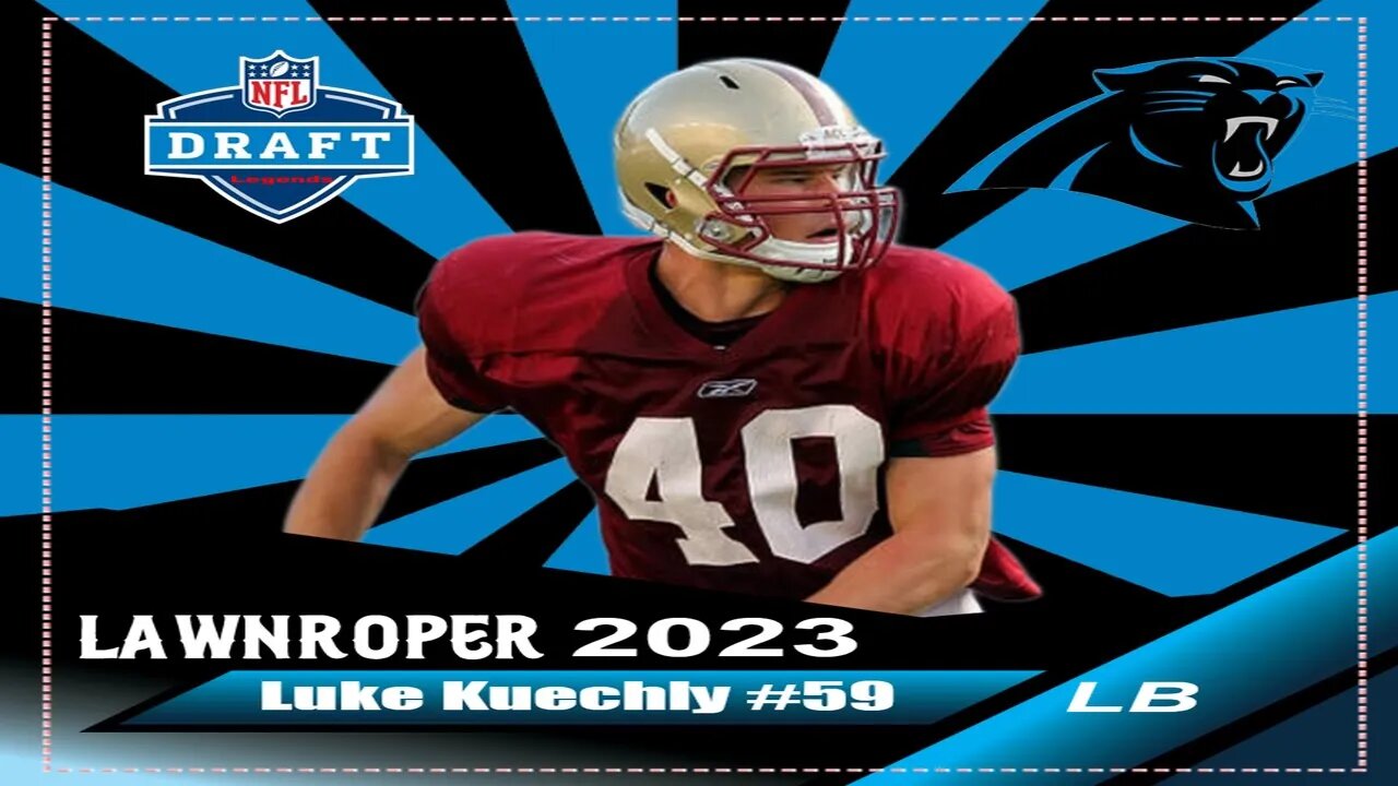 Madden 23 Legend Draft Pick Luke Kuechly Creation