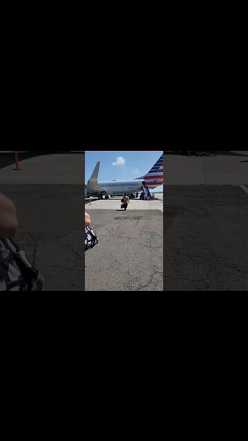 Old school plane boarding