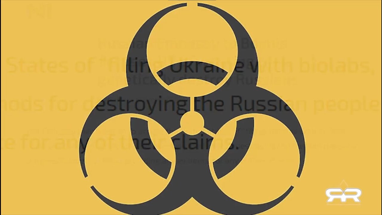 BOMBSHELL: The U.S Pentagon have several Funded Bio-Weapons Labs Ukraine