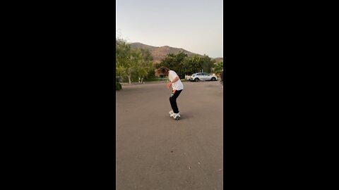 Backflip off a hoverboard with ease