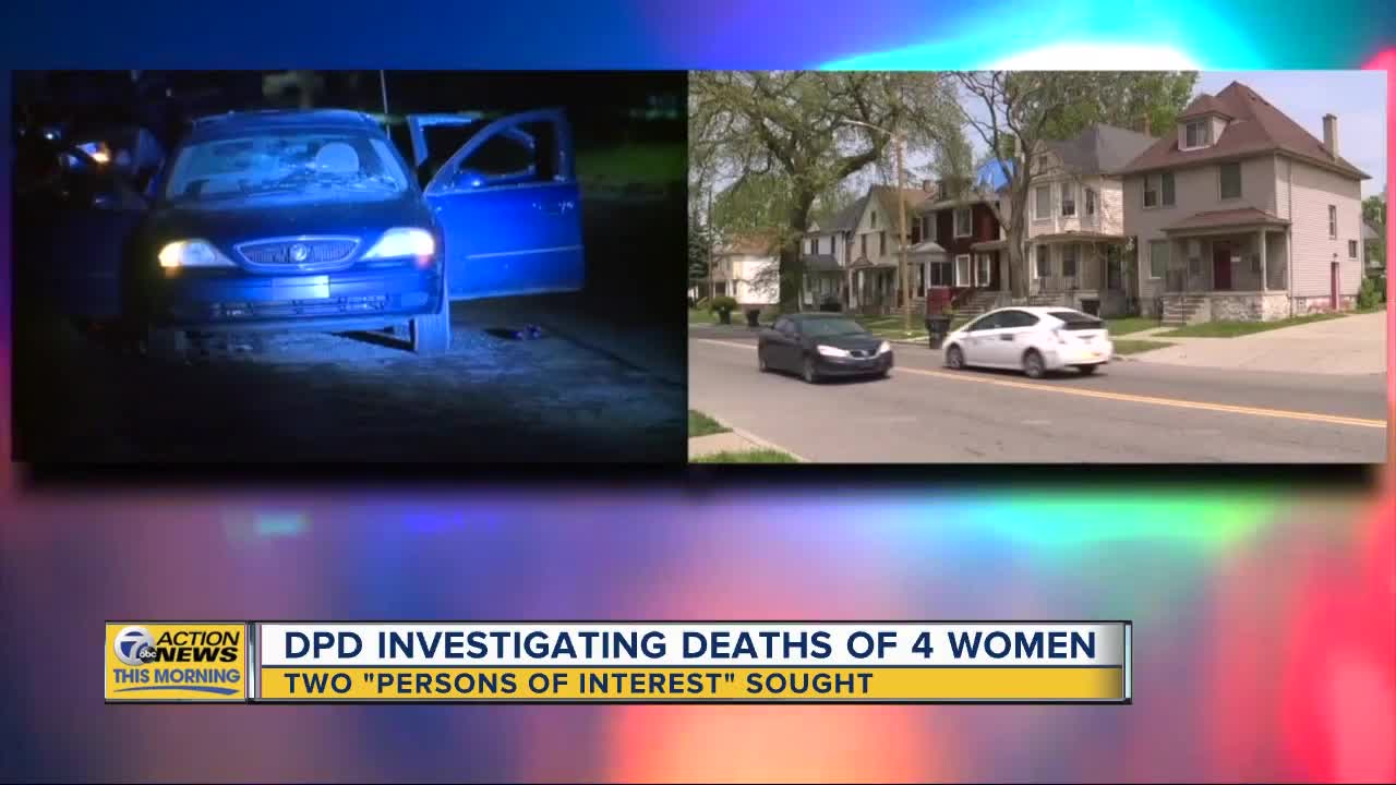 Detroit police investigating deaths of four women