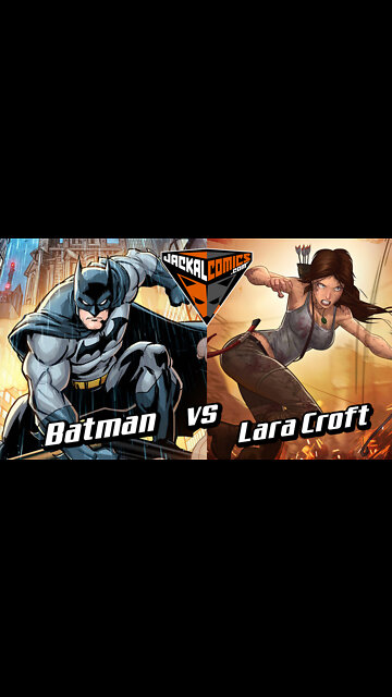 BATMAN Vs. LARA CROFT - Comic Book Battles: Who Would Win In A Fight?
