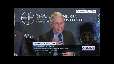 Dr Fauci discusses NATURAL IMMUNITY