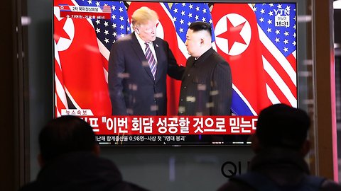 President Trump And Kim Jong-Un Meet For Their Second Summit