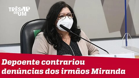 Servidora fala sobre compra da Covaxin na CPI da Covid