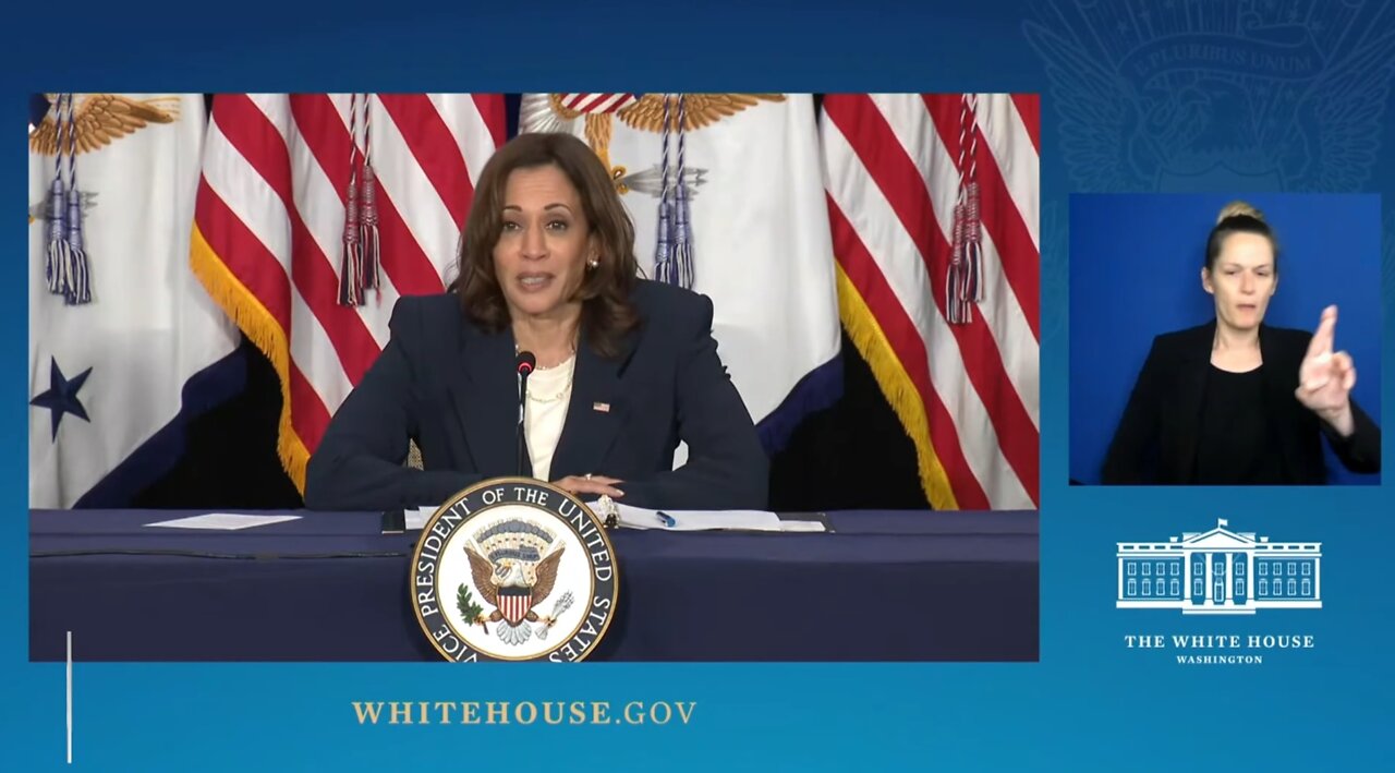 LIVE: VP Kamala Harris Holding Roundtable with State Legislators...