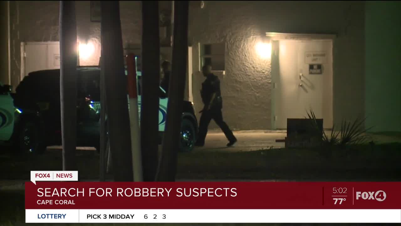 CCPD Searching for robbers