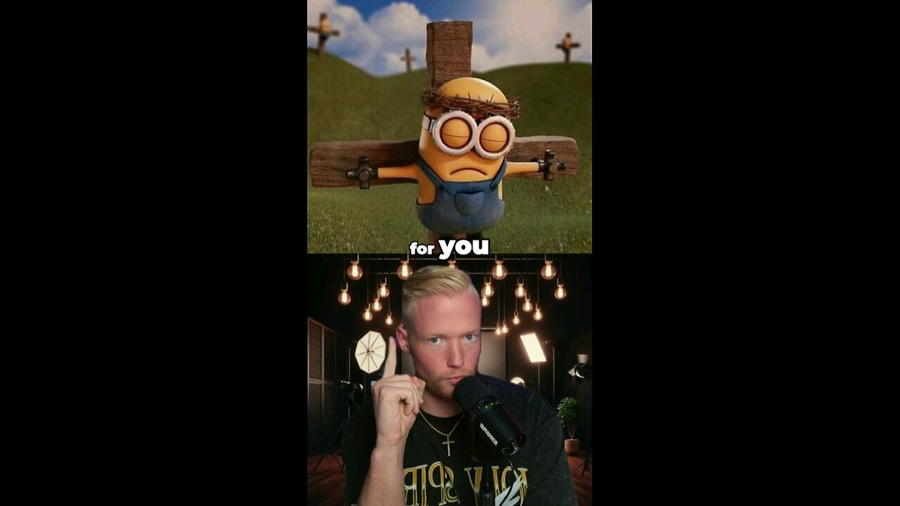 Jesus loves Despicable Me...😎 #Jesus #shorts #minions #disney #Faith #fypシ゚