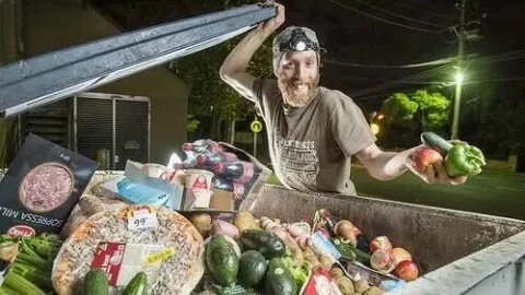 Cash strapped consumers now dumpster diving