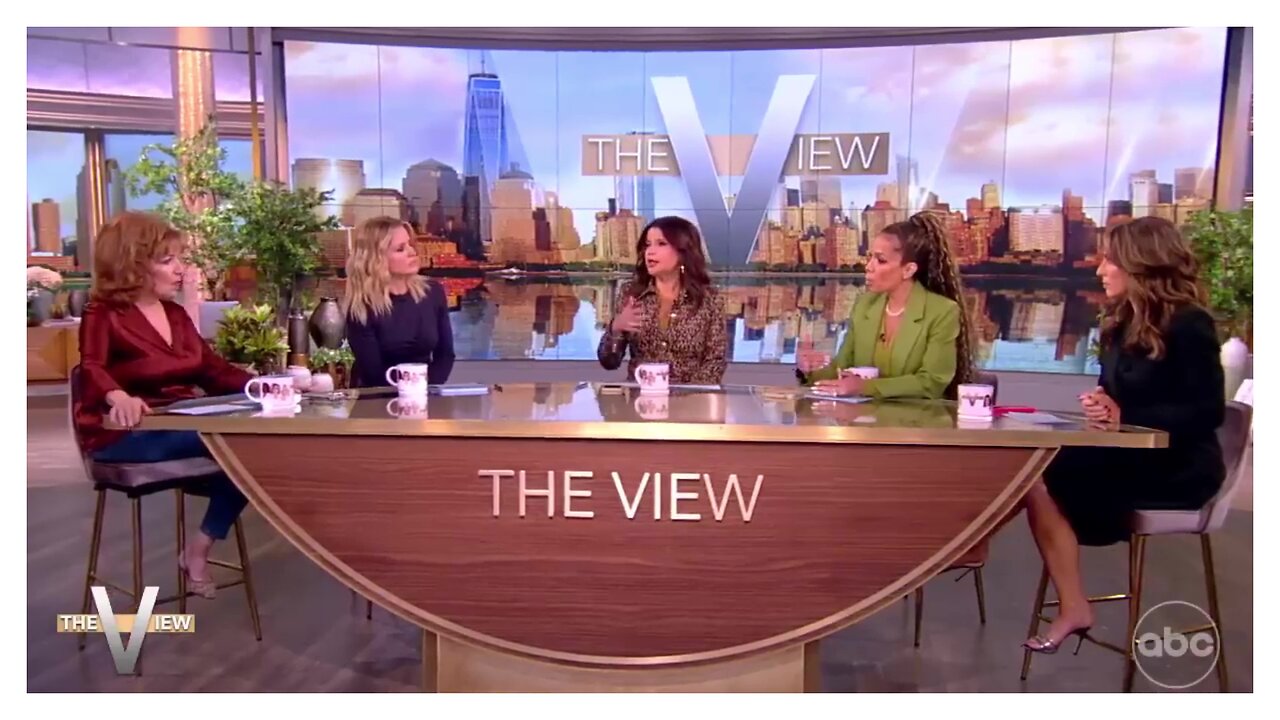 Every member of The View sides with Israel, except Sunny Hostin, who compares Hamas to Proud Boys