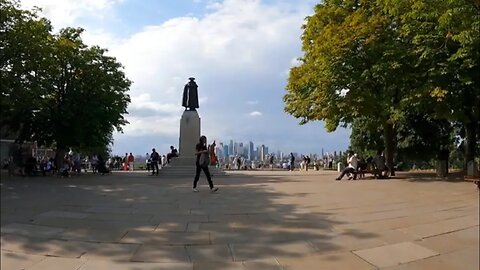 vlog at Greenwich observatory London GoPro 10th July 2023