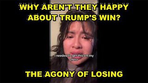 Many Are Not Happy About Trump Winning - Can't Understand Why?