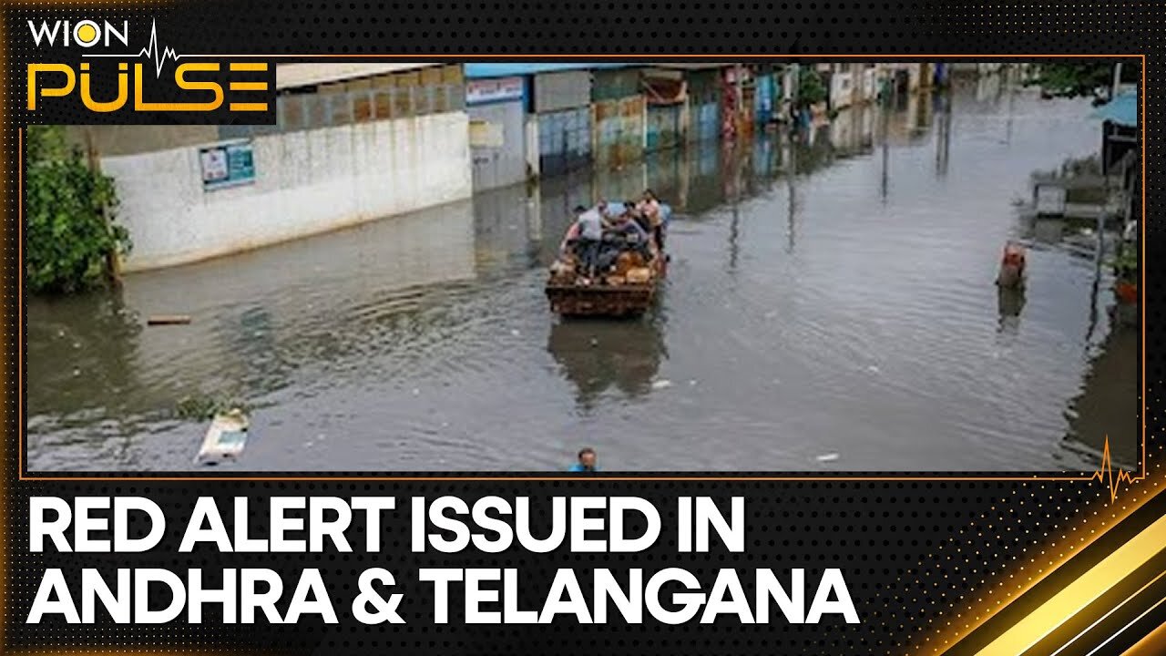 Rain fury grip India's Andhra Pradesh & Telangana: 9 dead | English News | WION Pulse