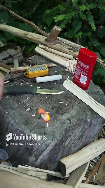 Deodorant as Fire Starter?