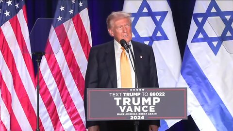 President Trump to speak at the Fighting Anti-Semitism in America Event Washington, D.C. 9/19/24