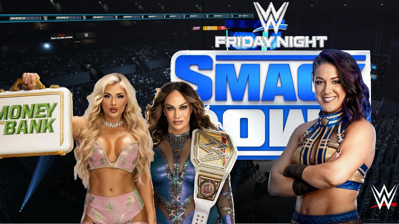 Tiffany Stratton vs Bayley WWE Friday night Smackdown.