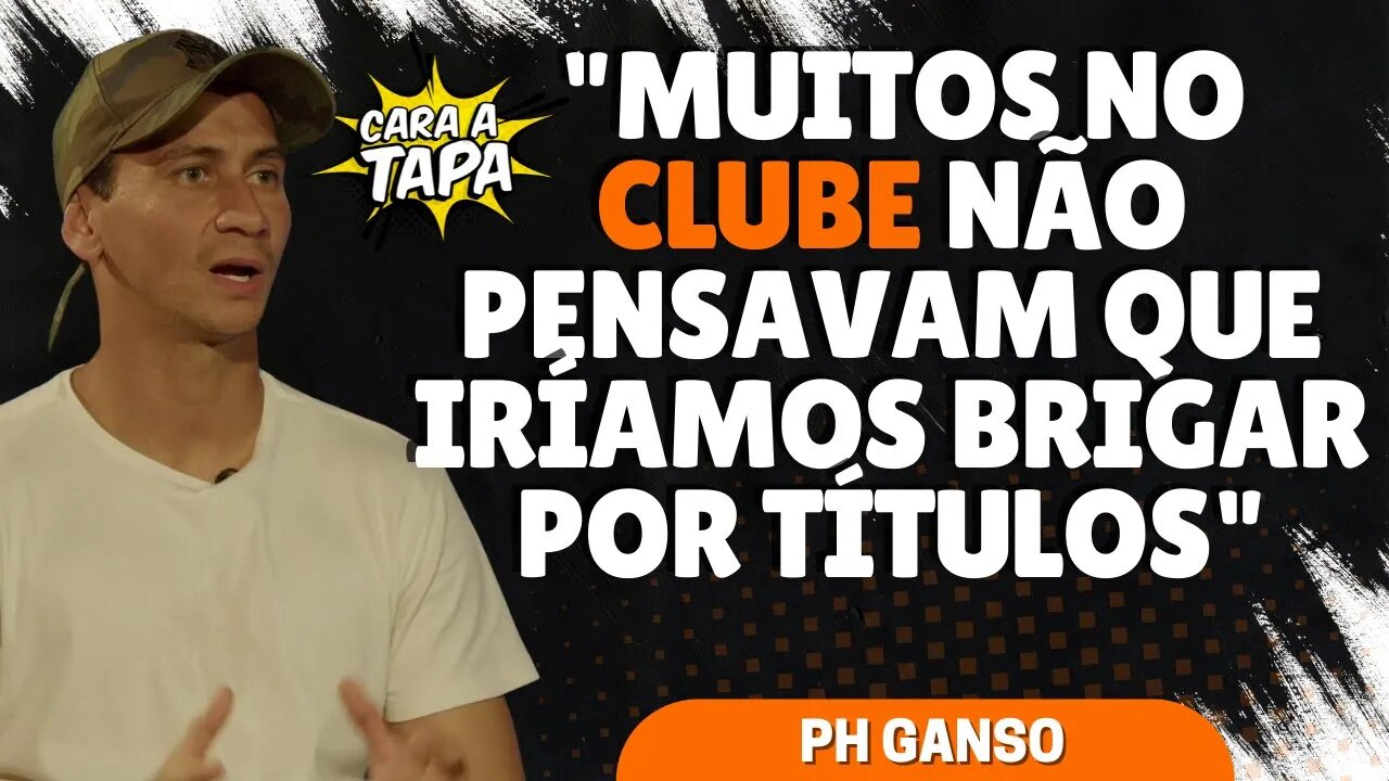 GANSO ADMITE QUE PESSOAS DE DENTRO DO FLUMINENSE NÃO APOSTAVAM NA BRIGA PELO TÍTULO