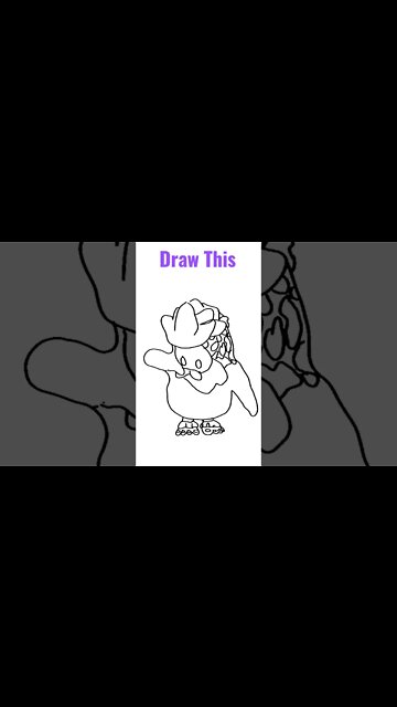 Draw This Spotted Fall Guy.. #fallguys #fallguysultimateknockout #art