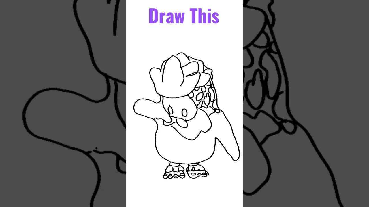 Draw This Spotted Fall Guy.. #fallguys #fallguysultimateknockout #art
