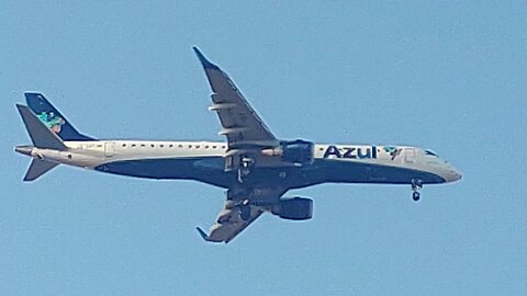 Embraer 195 PR-AXT coming from Juazeiro do Norte to Fortaleza