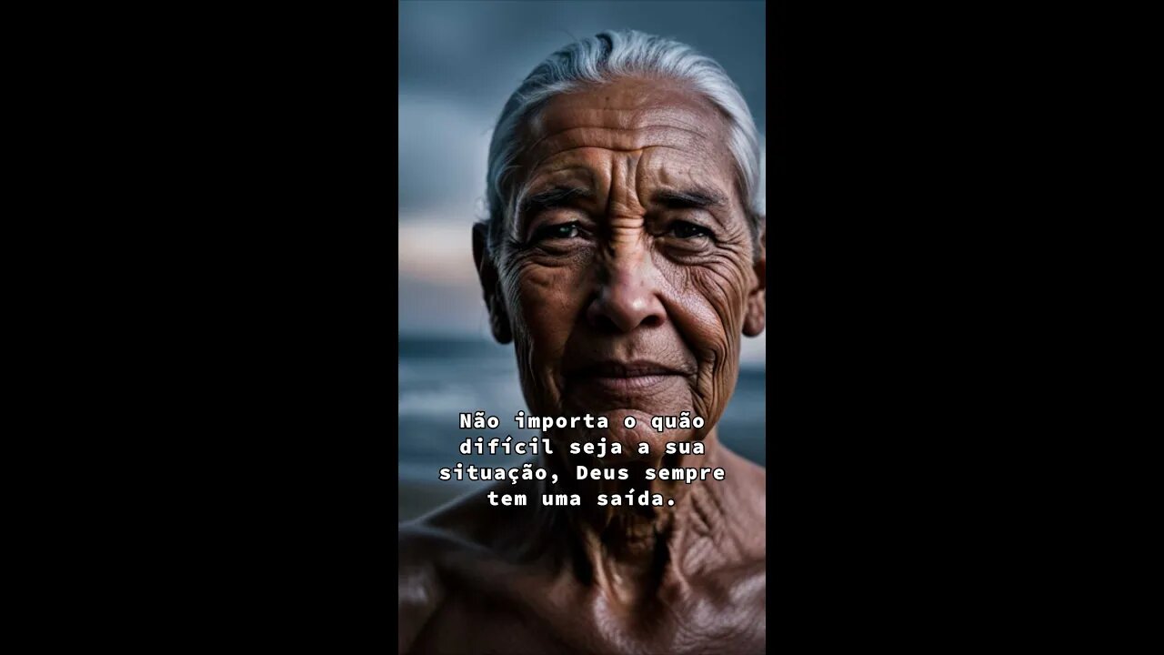 Não importa o quão difícil seja a sua situação, Deus sempre tem uma saída.
