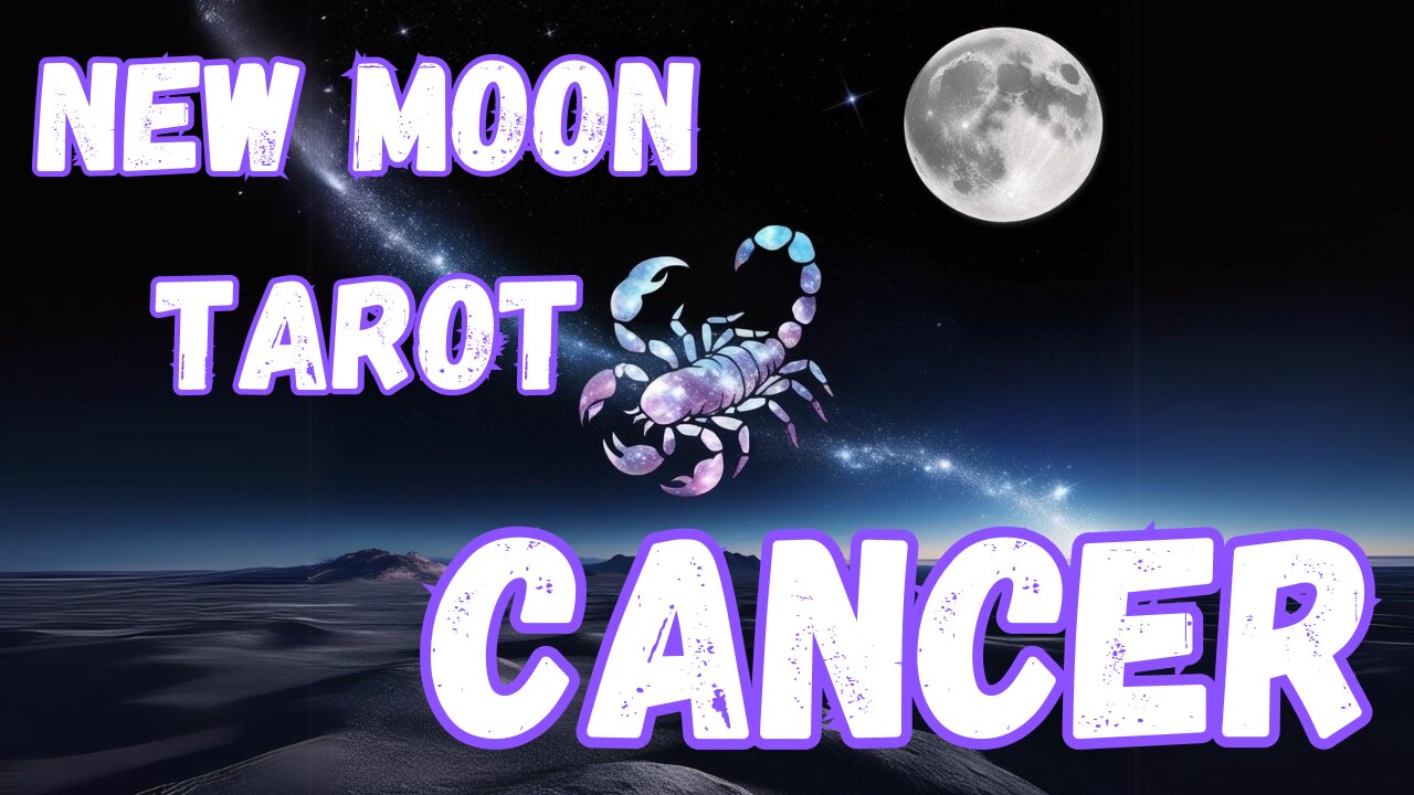 Cancer ♋️- New Moon in Scorpio Tarot reading #cancer #tarot #tarotary #newmooninscorpio