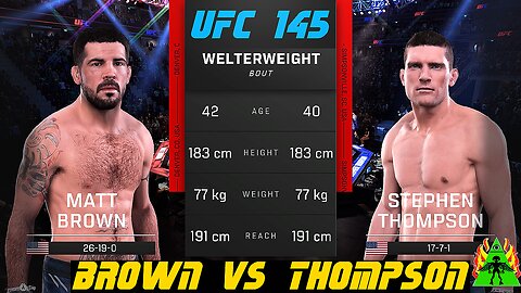 UFC 5 - BROWN VS THOMPSON