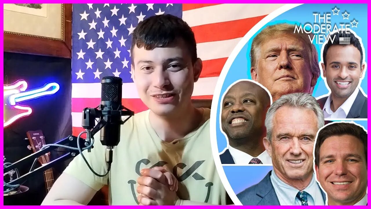 2024 US Election 'Trump, Scott, DeSantis, Vivek, RFK Jr.' - The Moderate View Episode 7 Podcast