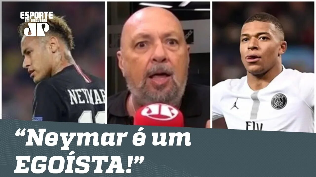 "É um EGOÍSTA!" Narrador DESABAFA e vê PSG melhor SEM Neymar!