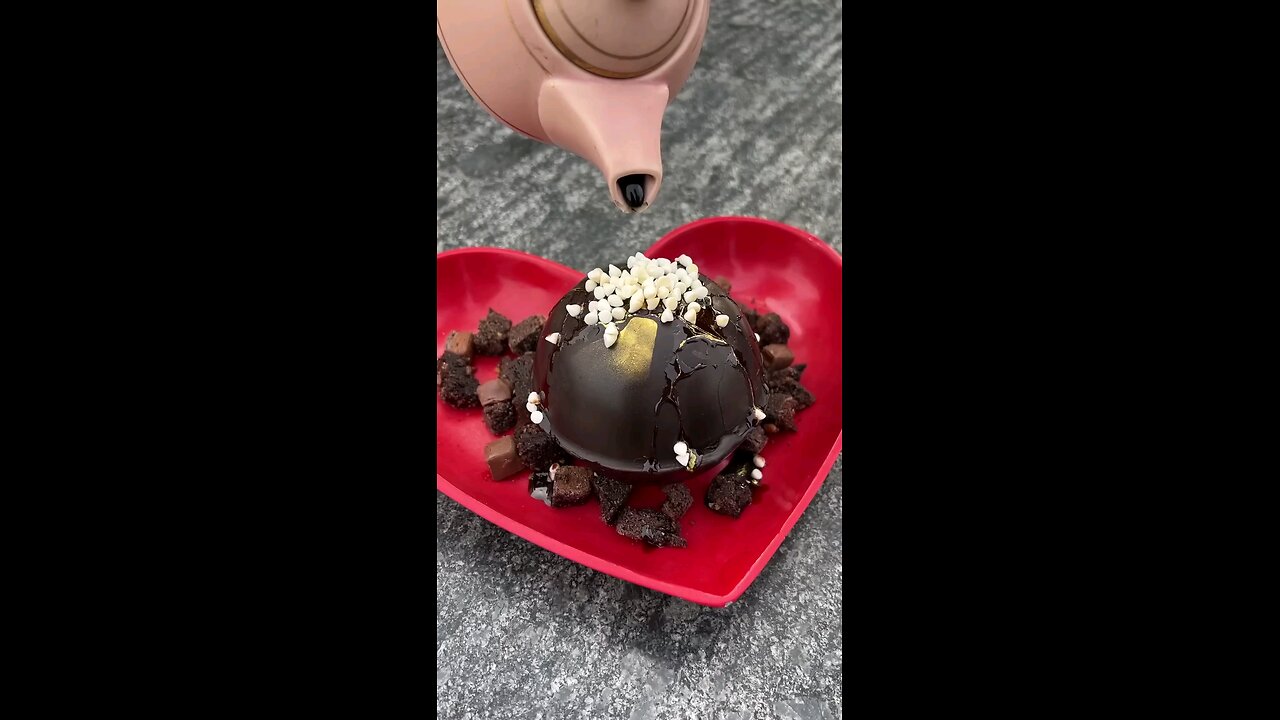 Chocolate Magic Ball. yummy 😋 #viral #trending #foryou