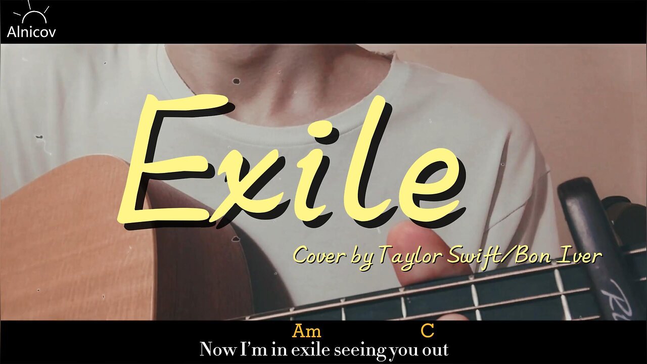 Guitar cover Exile - Taylor Swift (feat Bon Iver)