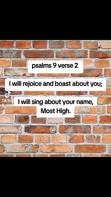 psalms 9 verse 2