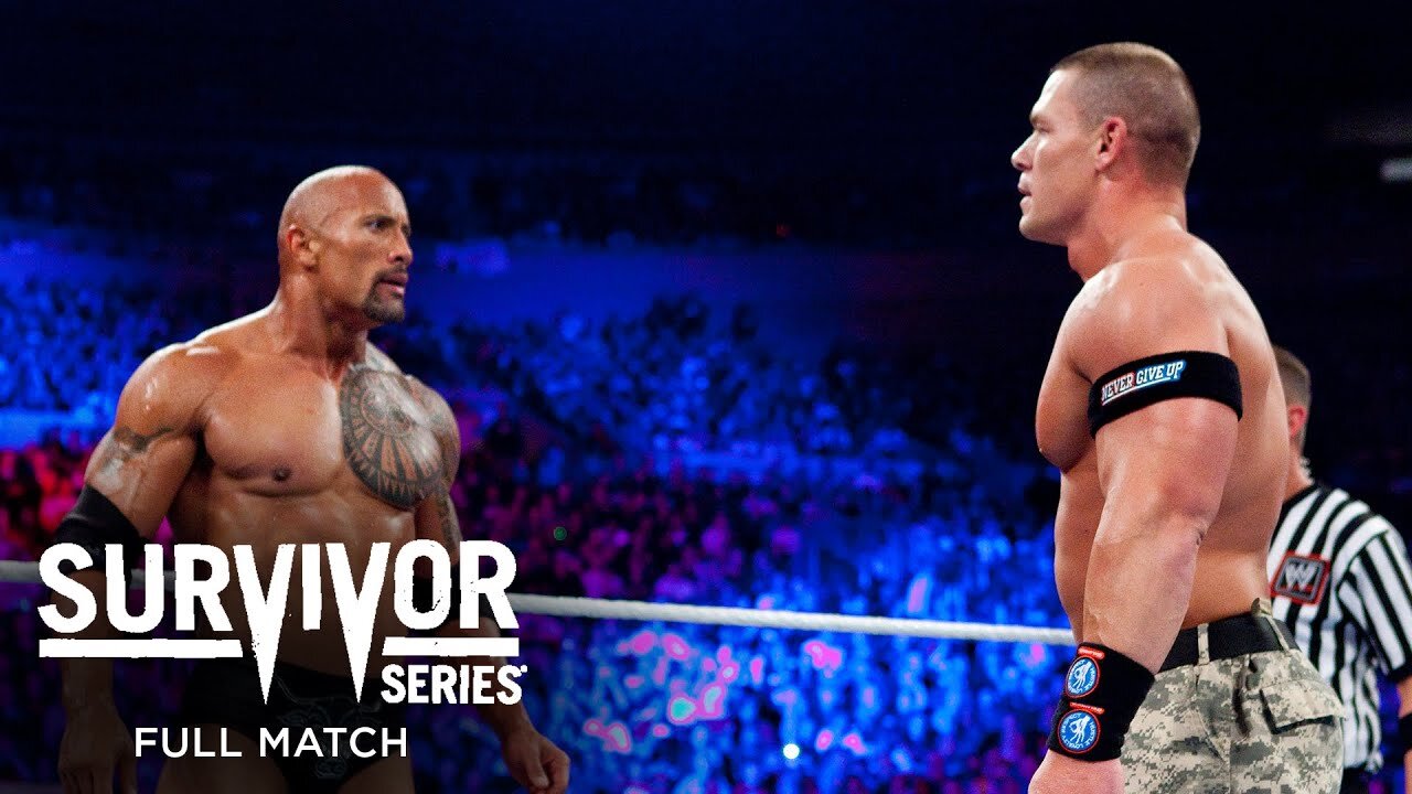 FULL MATCH - John Cena & The Rock vs. The Miz & R-Truth: Survivor Series 201