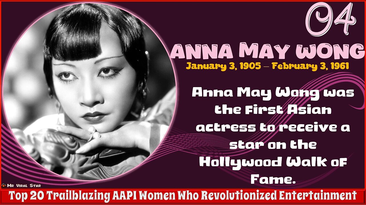 Anna May Wong | Top 20 Trailblazing AAPI Women