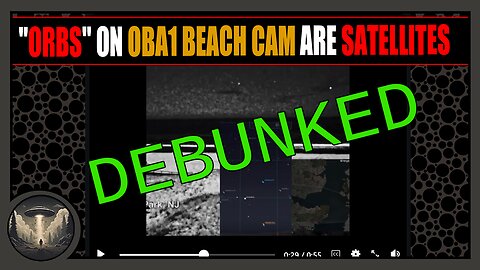 The "Orbs" on OBA1 beach cam are satellites. (mostly starlink)