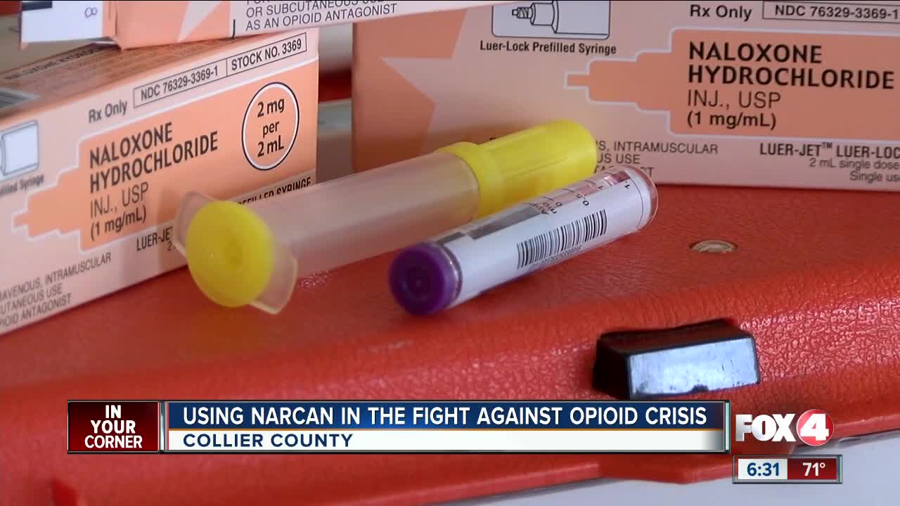 Sheriff: Narcan is saving more lives in Collier from opioid overdoses, making addiction treatment possible